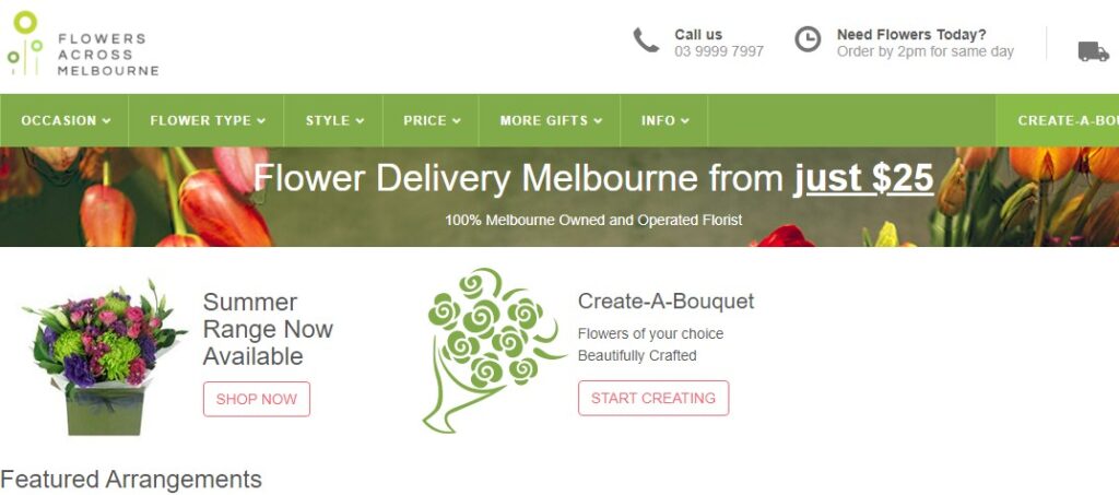 Flowers Across Melbourne - Melbournelist