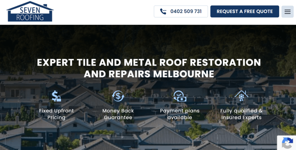Seven Roofing, Melbourne's Best Colorbond Roof Restorations