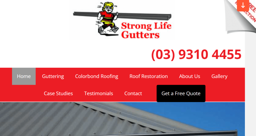 Strong Life Guttering, Melbourne's Best Colorbond Roof Restorations