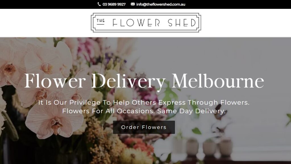 The Flower Shed - Melbournelist